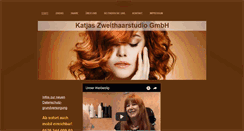 Desktop Screenshot of katjas-zweithaarstudio.de